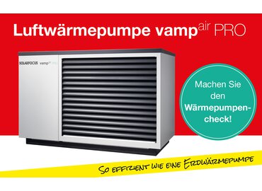 wärmepumpen check | © solarfocus wärmepumpen check mit grünem button | © solarfocus